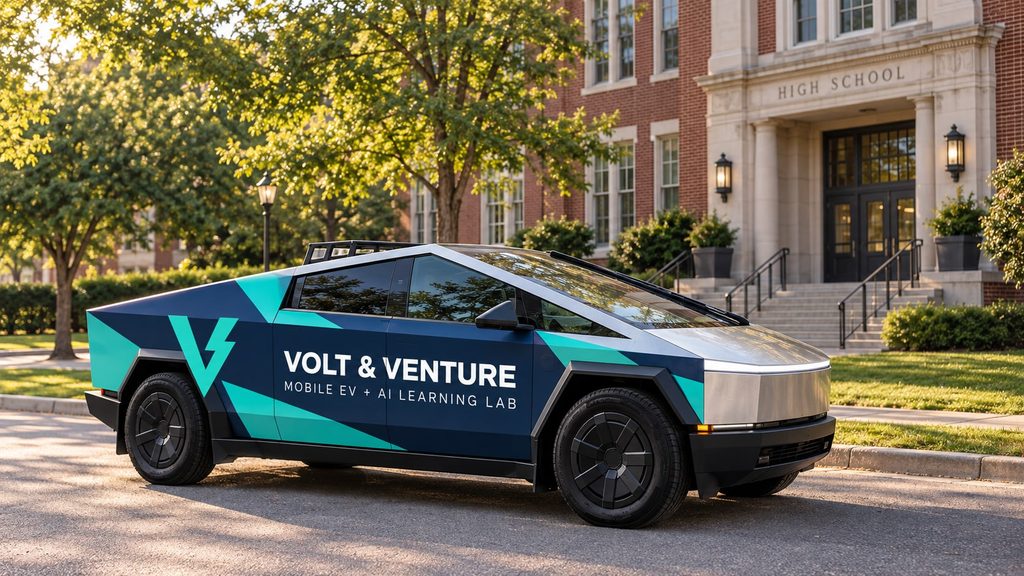 Volt & Venture mobile STEM workshops concept